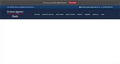 Desktop Screenshot of crownagentsbank.com